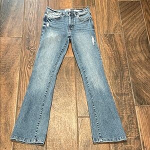 Kensie Women's Boot Cut Jeans in Blue